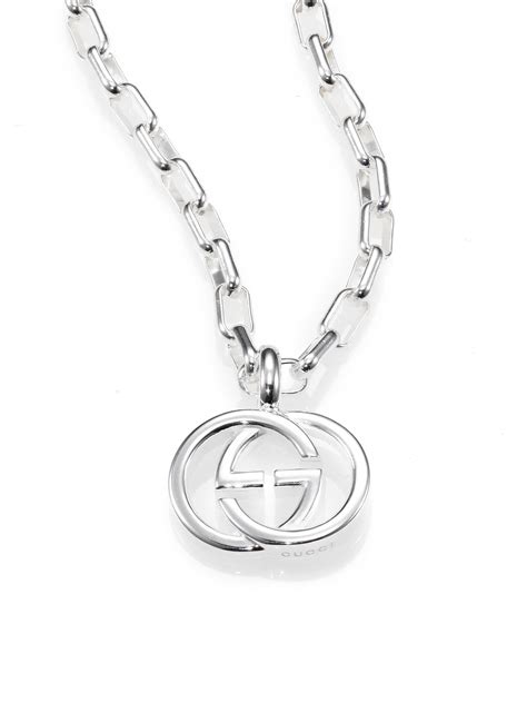 gucci 925 silver necklace.